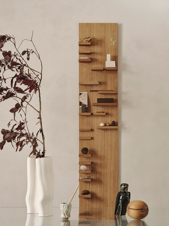 Parade wall-mounted shelf 140 cm - Oiled oak - ferm LIVING