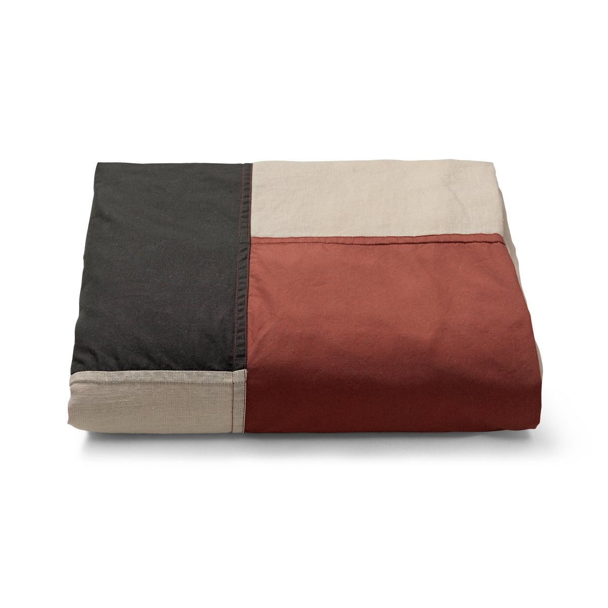 ferm LIVING Part bedspread 250x250 cm Cinnamon