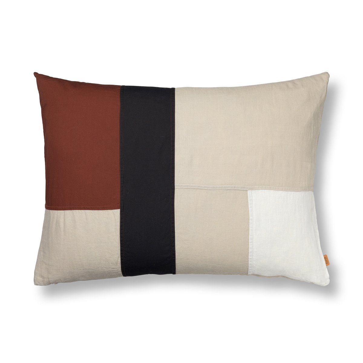 ferm LIVING Part cushion cinnamon 60x80 cm