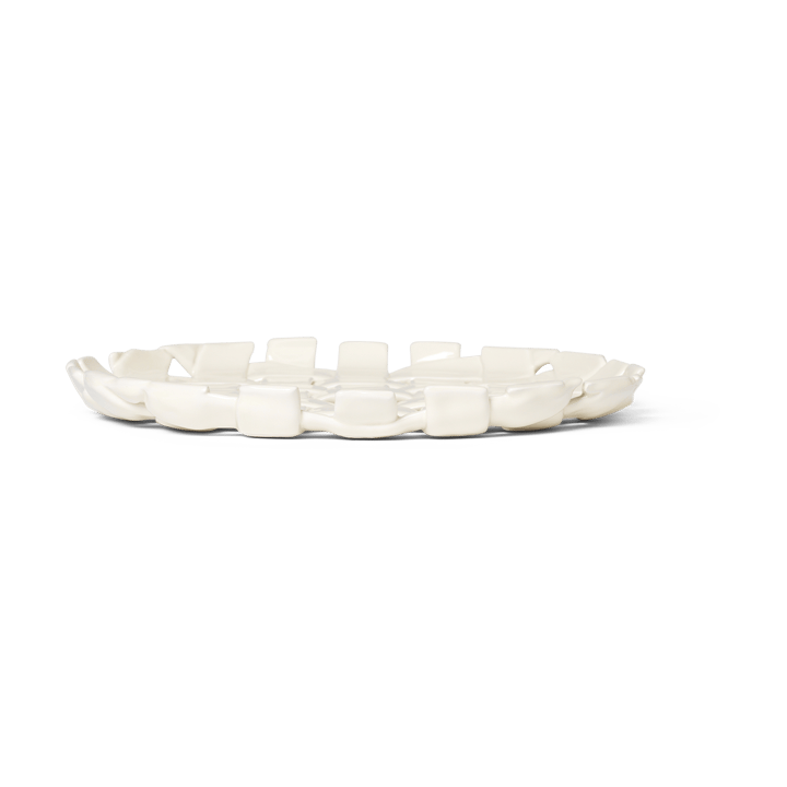 Plait plate Ø30 cm - Off white - ferm LIVING