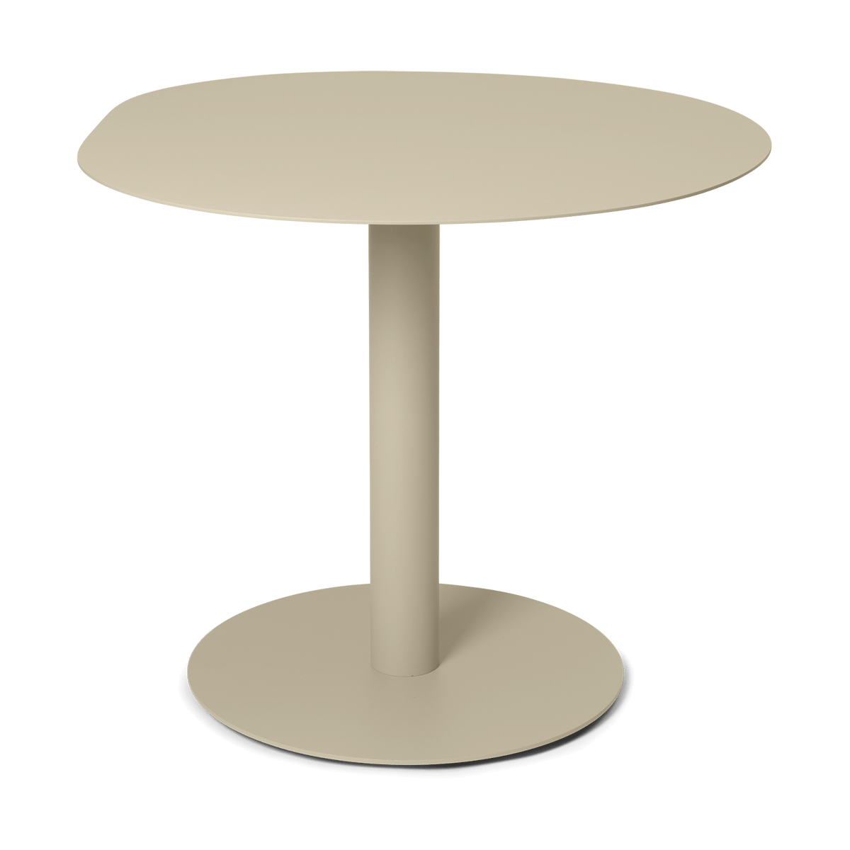 ferm LIVING Pond dining table Ø88x72 cm Cashmere