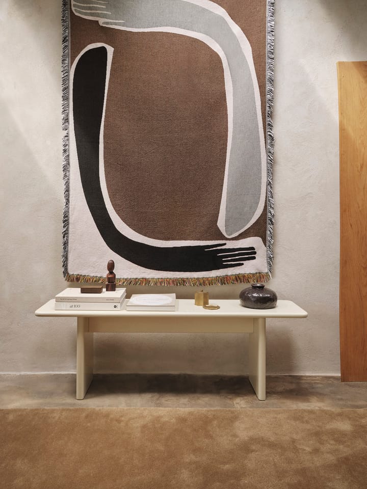 Pose Tapestry throw 120x170 cm - Coffee - ferm LIVING