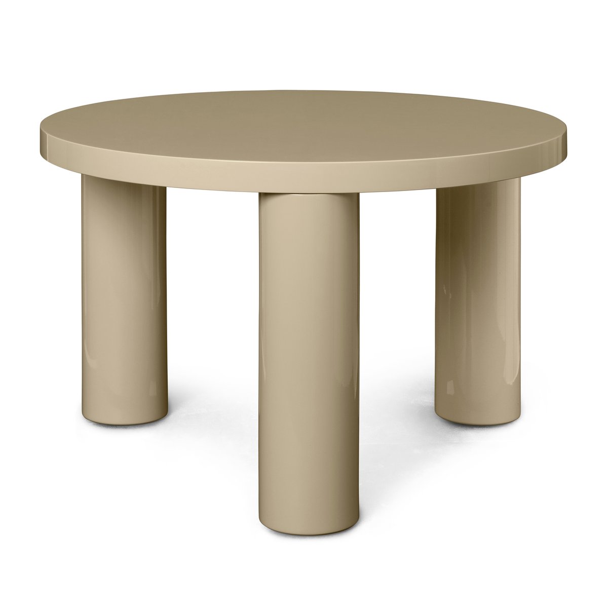 ferm LIVING Post coffee table small 65 cm Cashmere