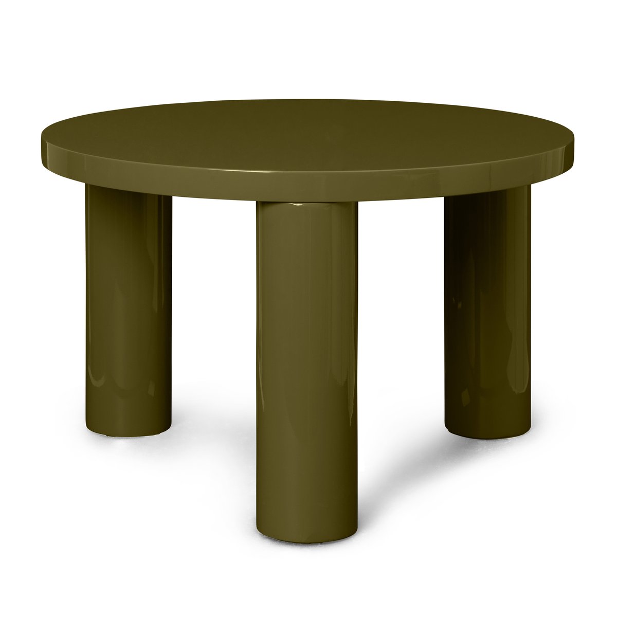 ferm LIVING Post coffee table small 65 cm Olive