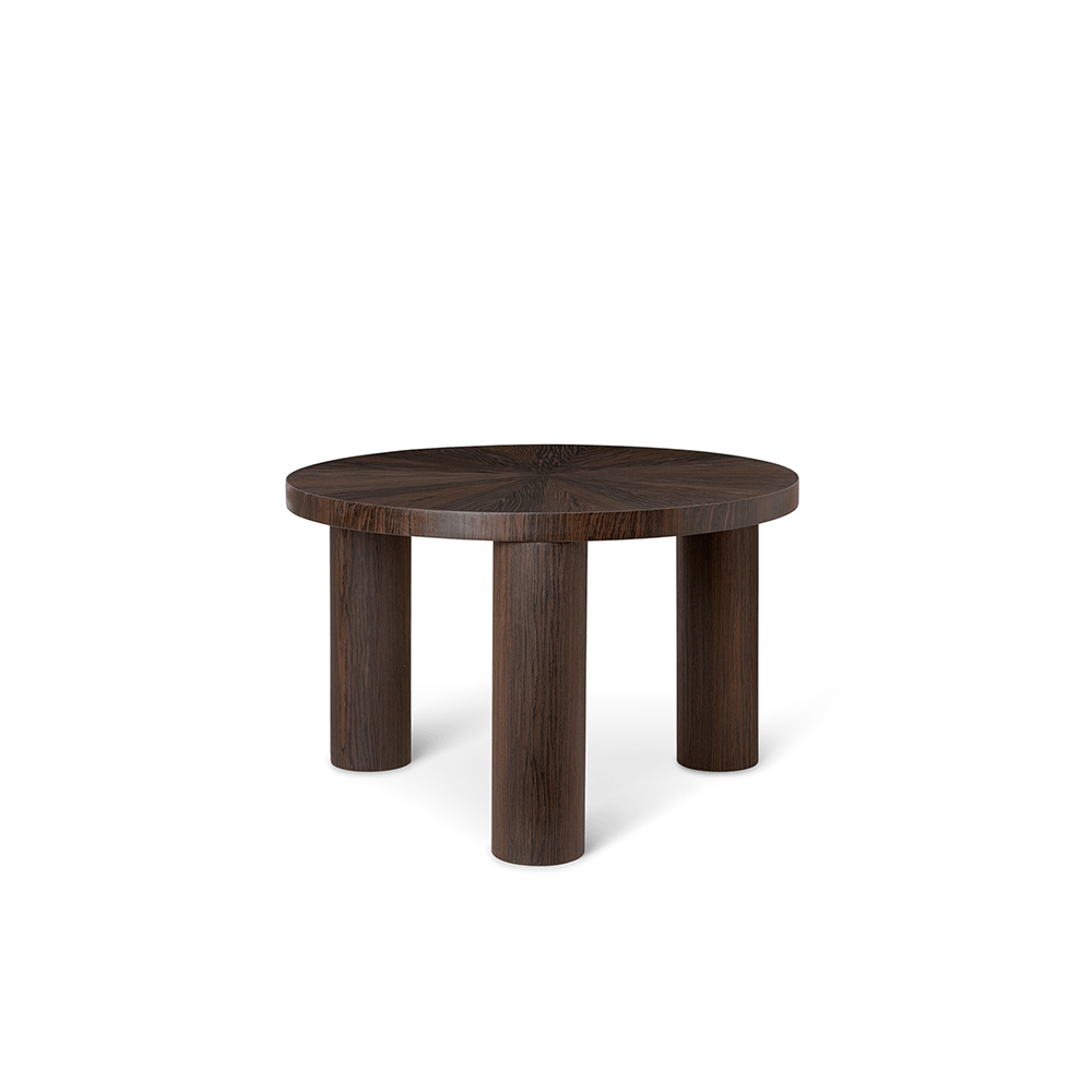 ferm LIVING Post Coffee table Smoked oak, small, star