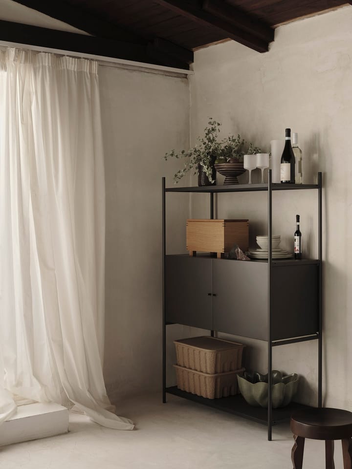 Punctual cabinet 41,6x91,5 cm, Anthracite ferm LIVING