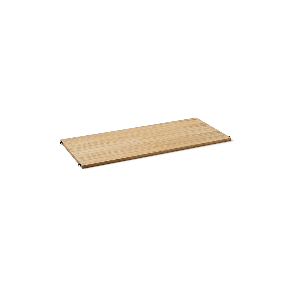 ferm LIVING Punctual shelf 90 cm Oiled oak, anthracite