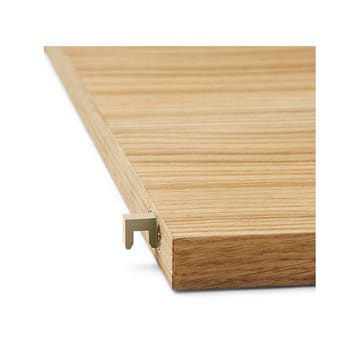 Punctual shelf 90 cm - Oiled oak, cashmere - ferm LIVING