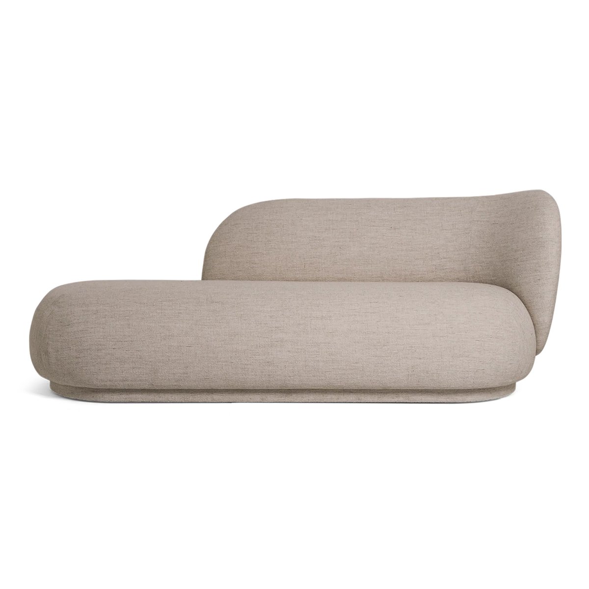 ferm LIVING Rico divan bouclé higher Bouclé sand