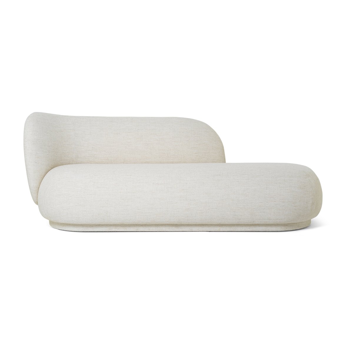 ferm LIVING Rico divan bouclé left Off white