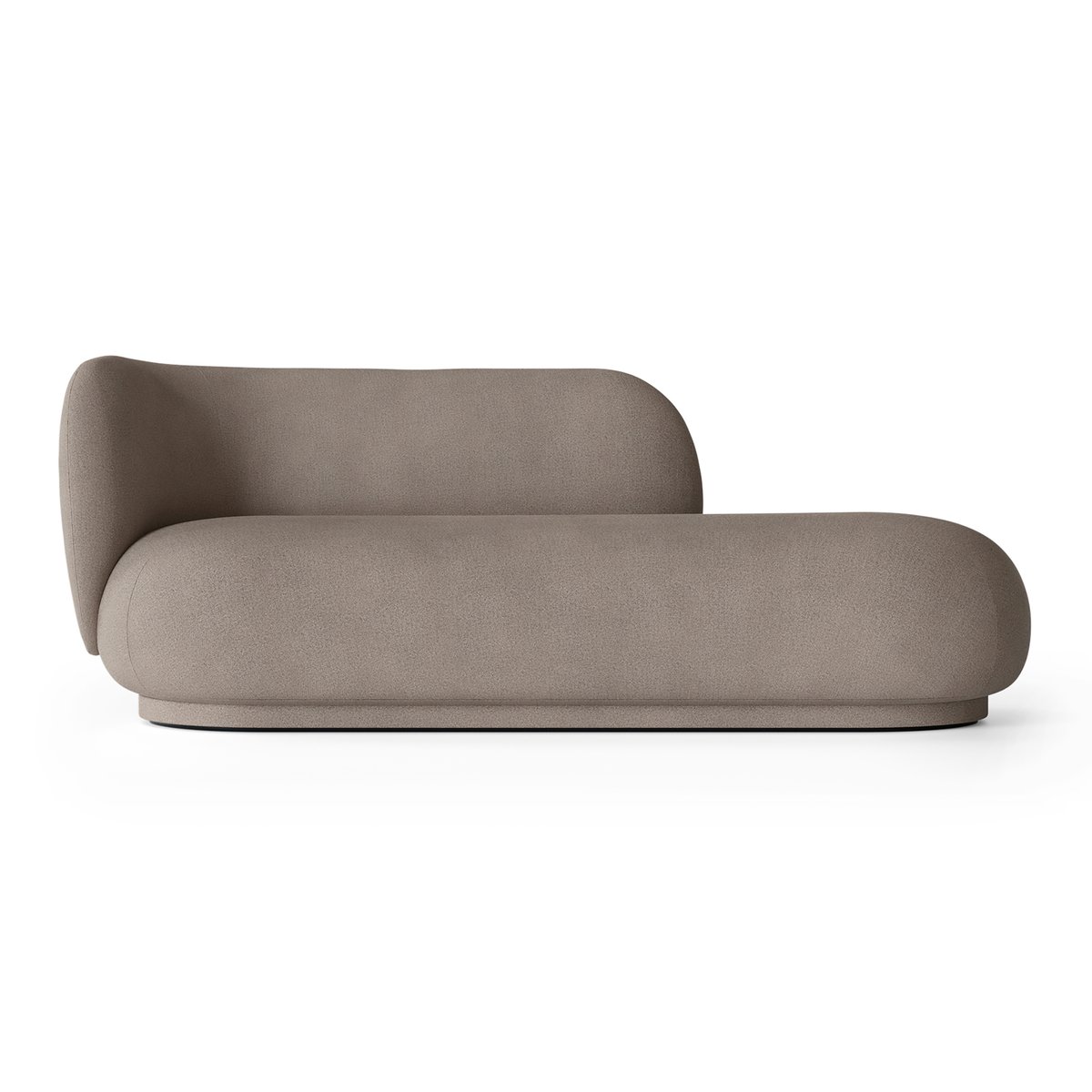 ferm LIVING Rico divan left Brushed warm grey