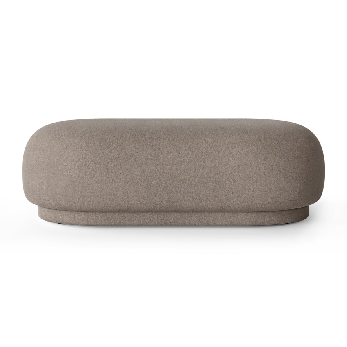 ferm LIVING Rico ottoman Brushed warm grey