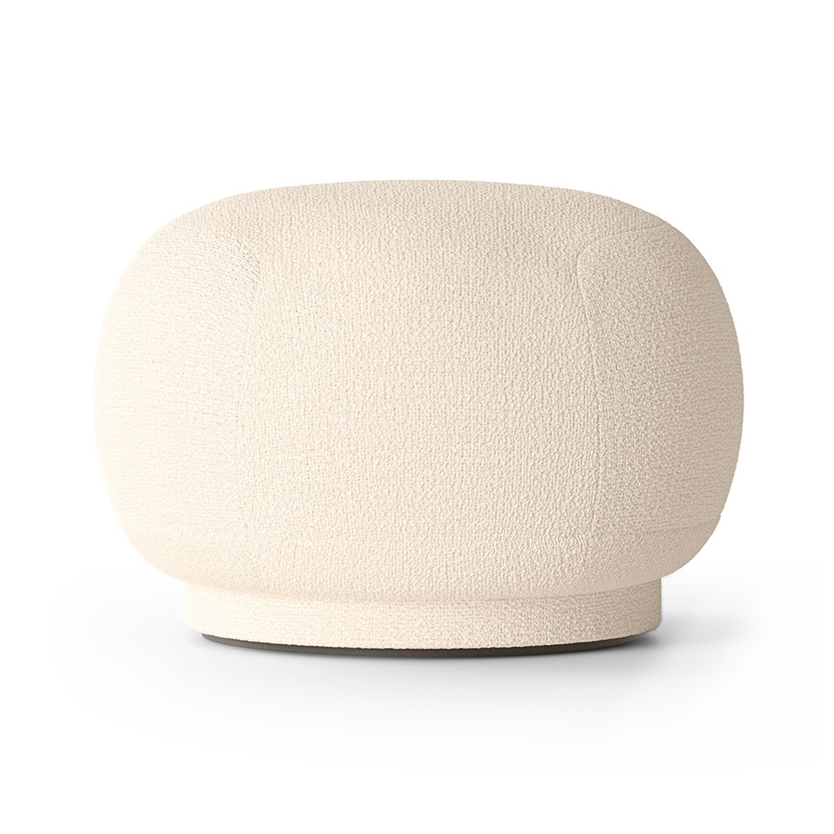 ferm LIVING Rico pouf sit pouf Wool bouclé off white