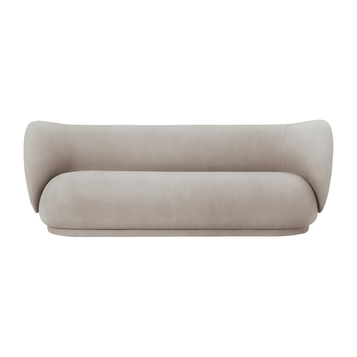 ferm LIVING Rico sofa 3-seat Brushed sand