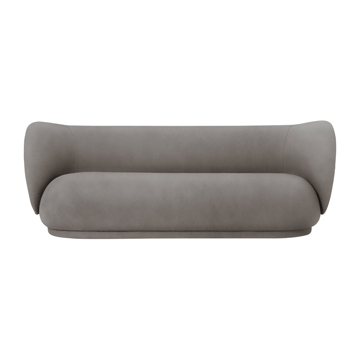 ferm LIVING Rico sofa 3-seat Brushed warm grey