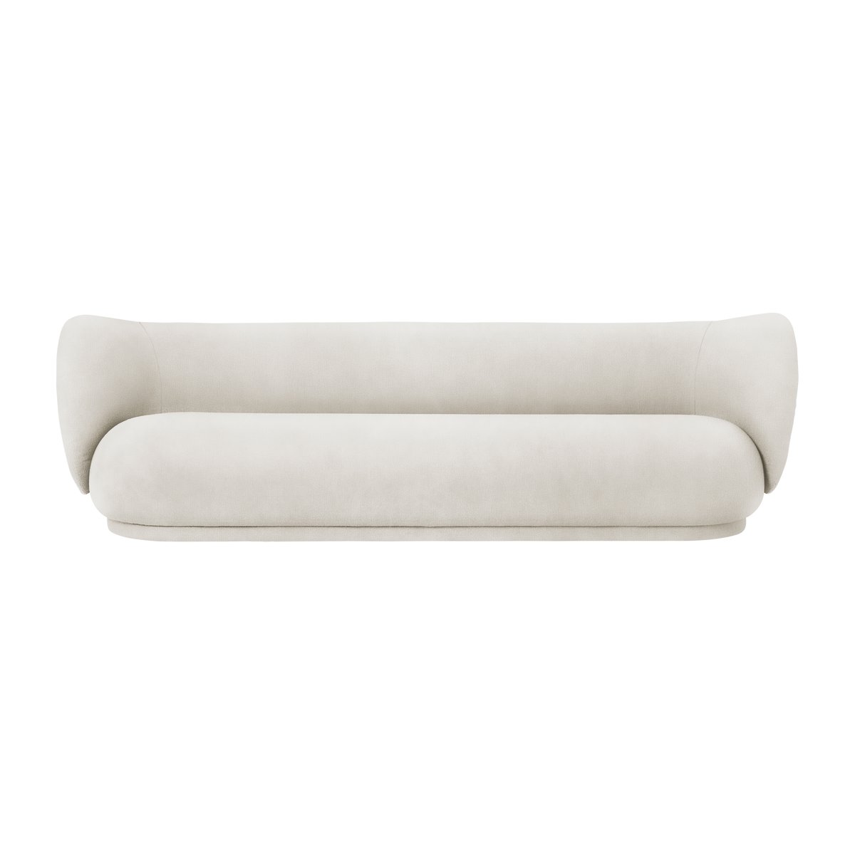 ferm LIVING Rico sofa 4-seat Brushed off white