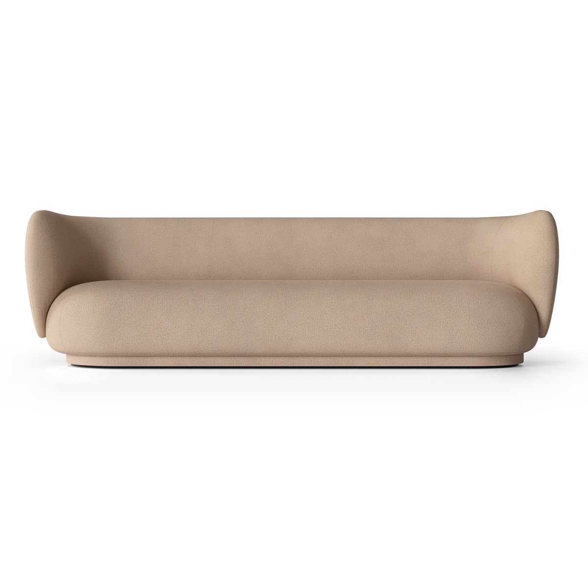 ferm LIVING Rico sofa 4-seat Brushed sand