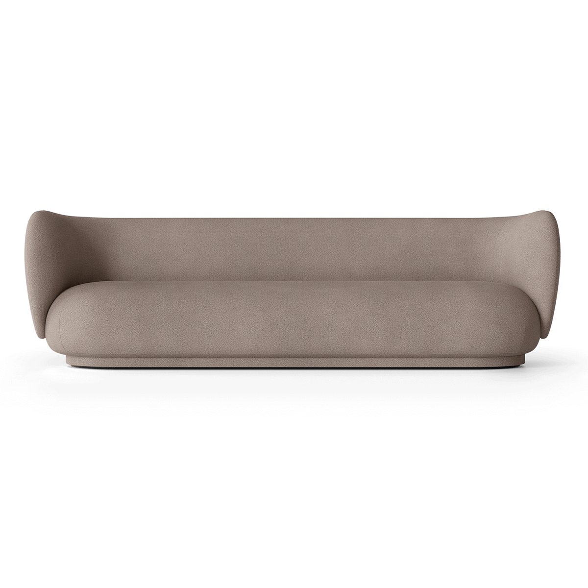 ferm LIVING Rico sofa 4-seat Brushed warm grey