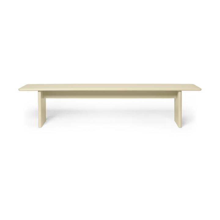 Rink bench 200 cm - Eggshell - ferm LIVING