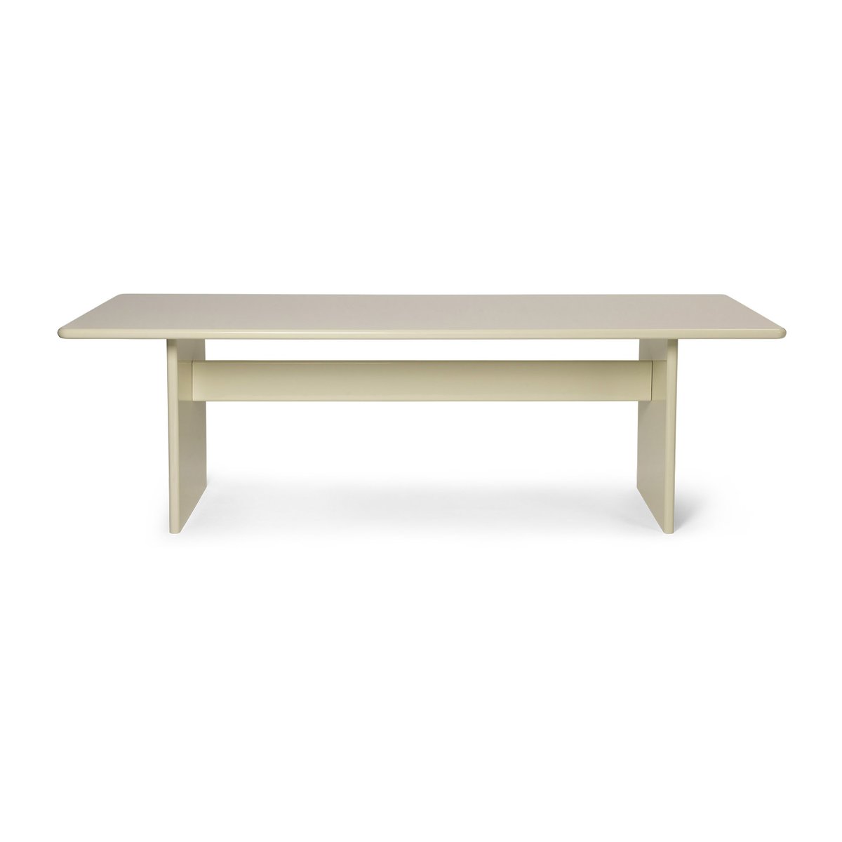 ferm LIVING Rink dining table large 240x90x74 cm Eggshell