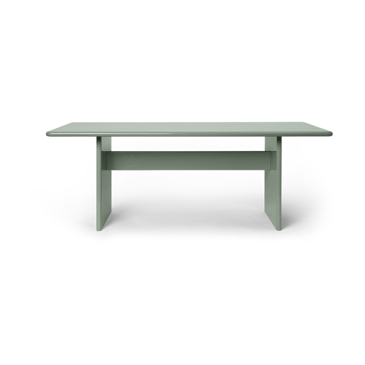 Rink dining table small 200x90x74 cm - Tea green - Ferm LIVING