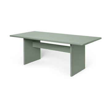 Rink dining table small 200x90x74 cm - Tea green - ferm LIVING