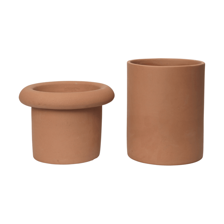 Rollo pot Ø31x36 cm, Terracotta Ferm Living