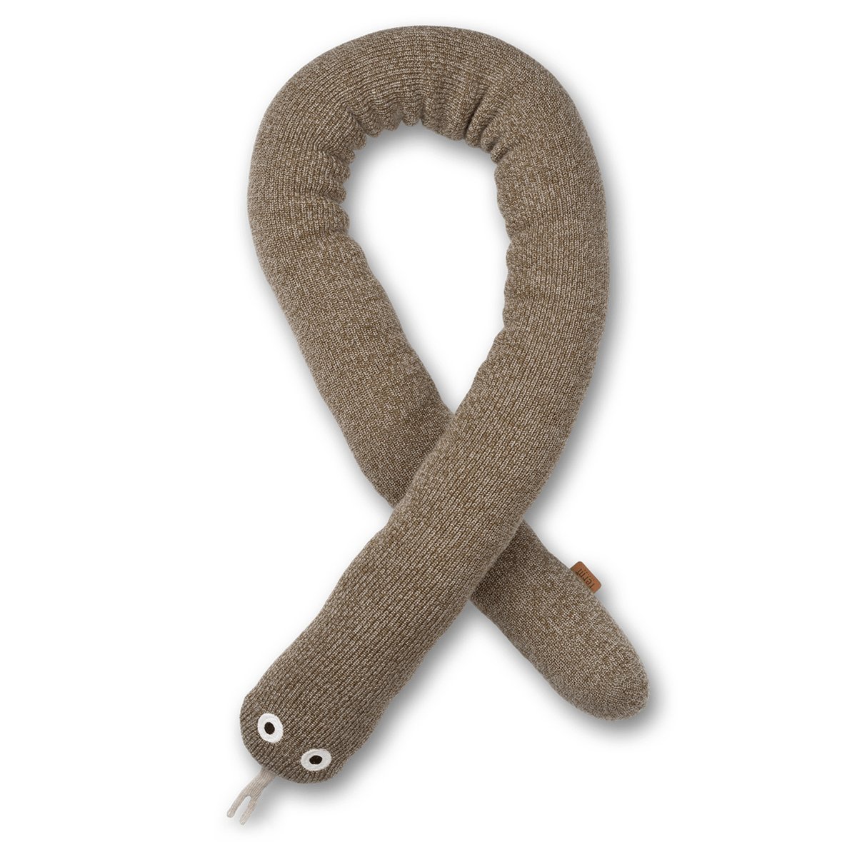 ferm LIVING Roy Snake stuffed animal Sugar kelp melange