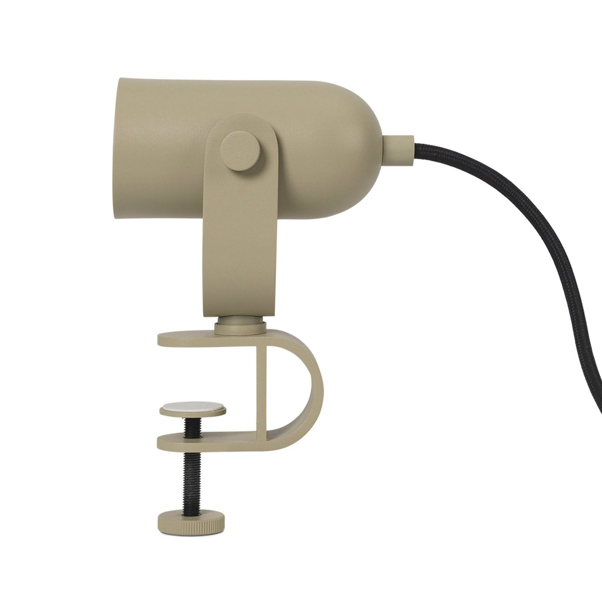 ferm LIVING Ruuvi clamp lamp Ø6x16 cm Cashmere