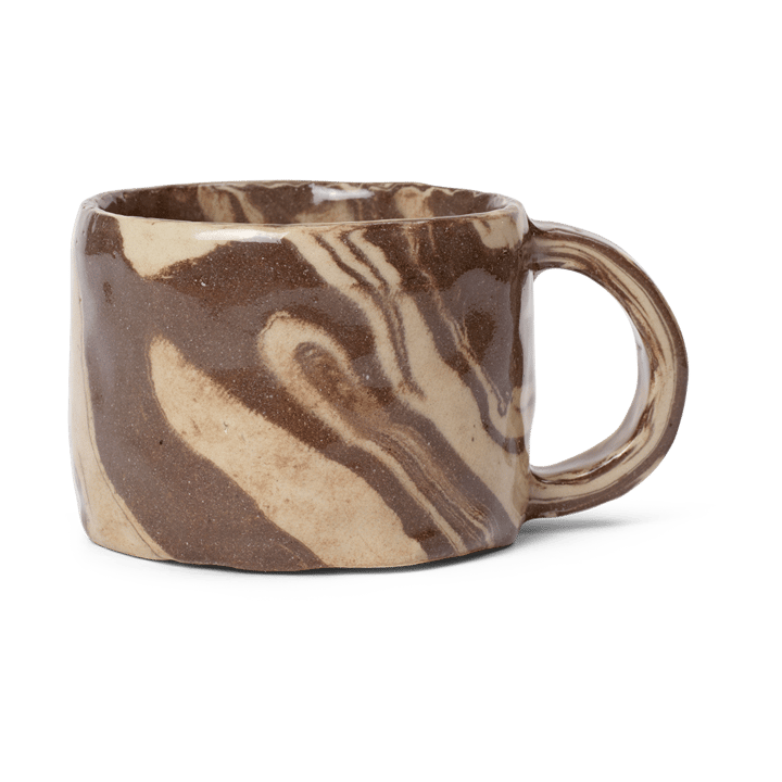 Ryu mug low 20 cl, Sand brown ferm LIVING