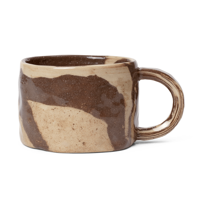 Ryu mug low 20 cl, Sand brown ferm LIVING