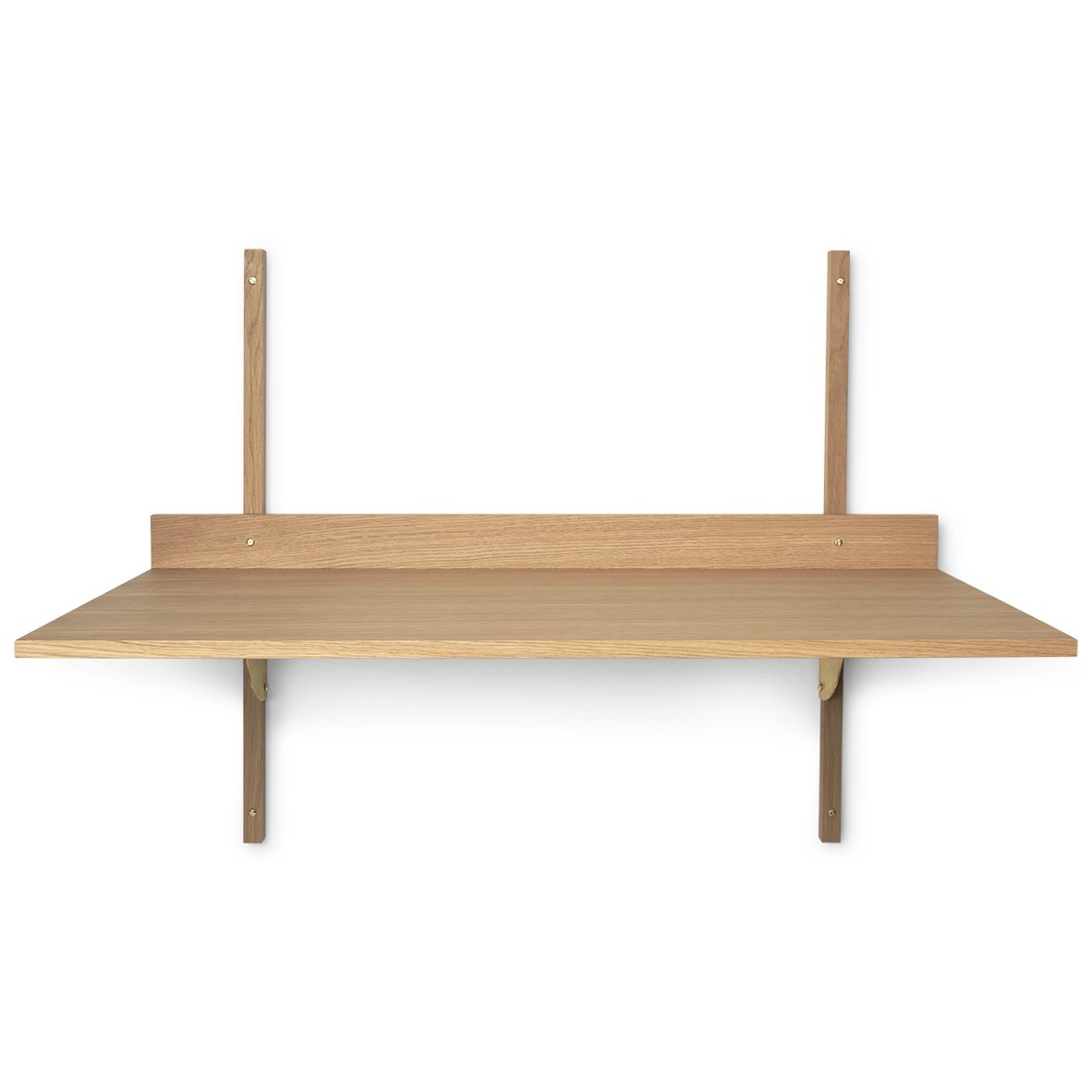 ferm LIVING Sector desk oak-brass