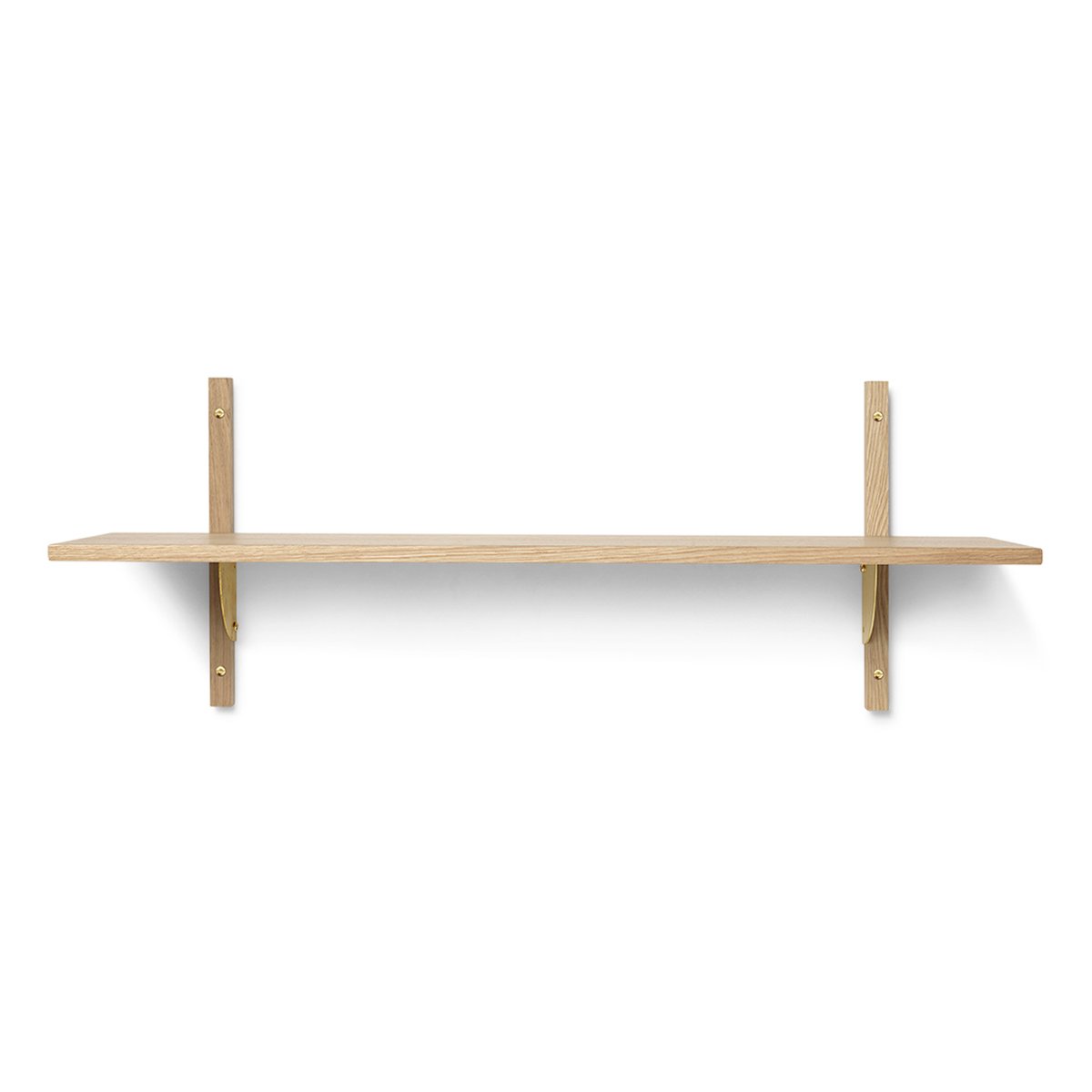 ferm LIVING Sector shelfL/S Oak-bronze