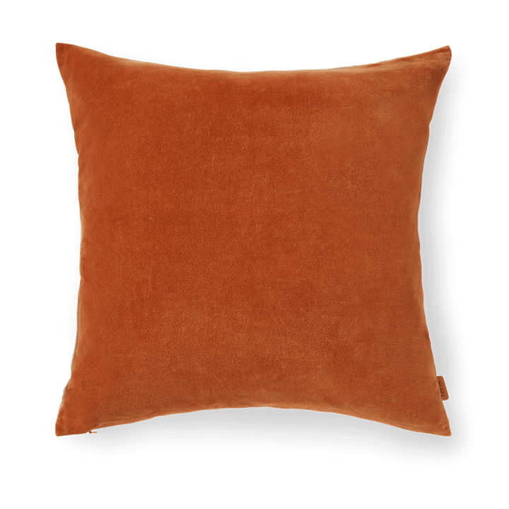 Senti pillowcase 50x50 cm - Baked clay - Ferm LIVING