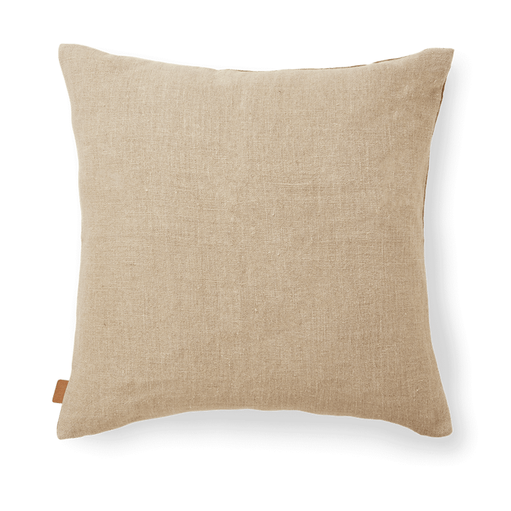 Senti pillowcase 50x50 cm - Baked clay - ferm LIVING