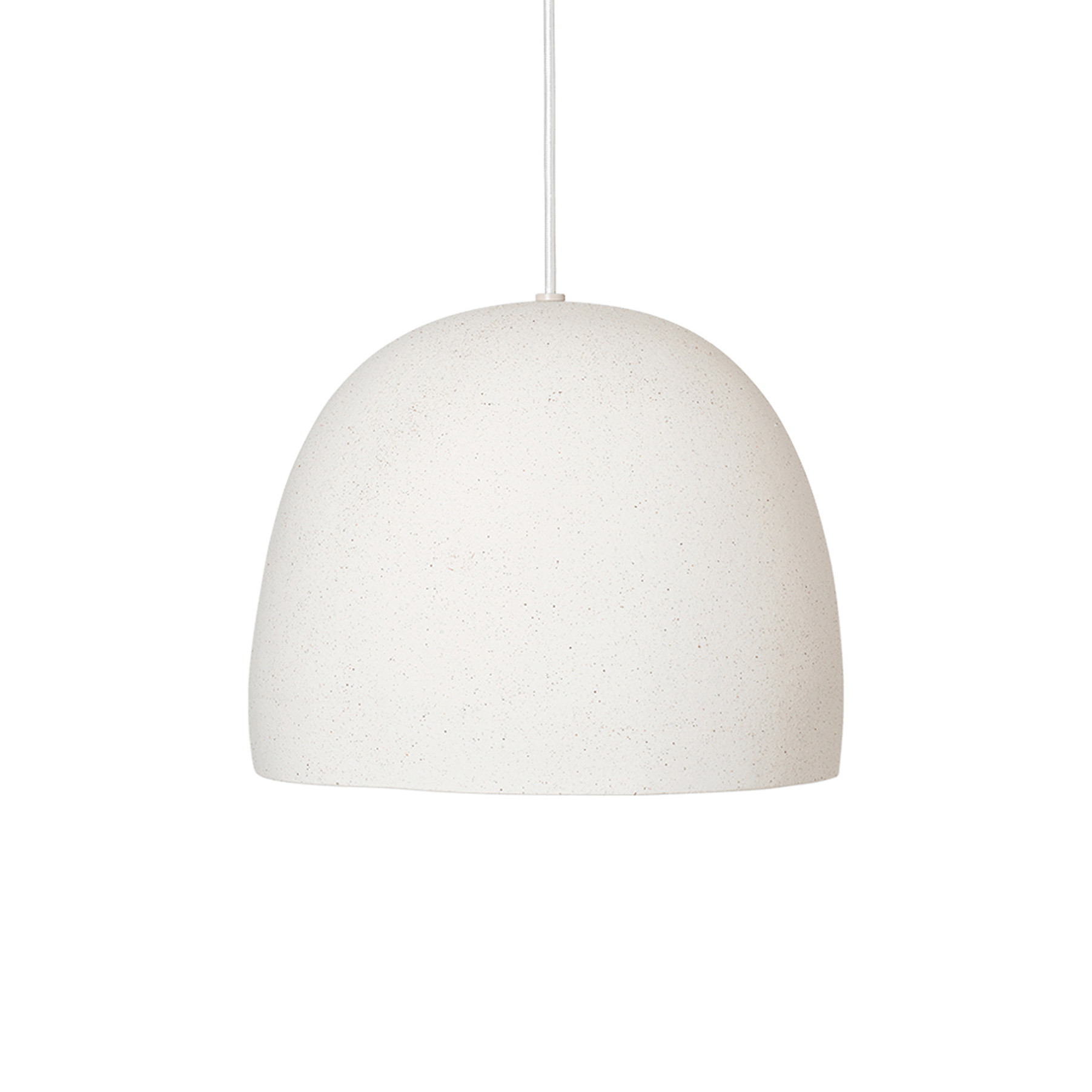 white pendant lamps