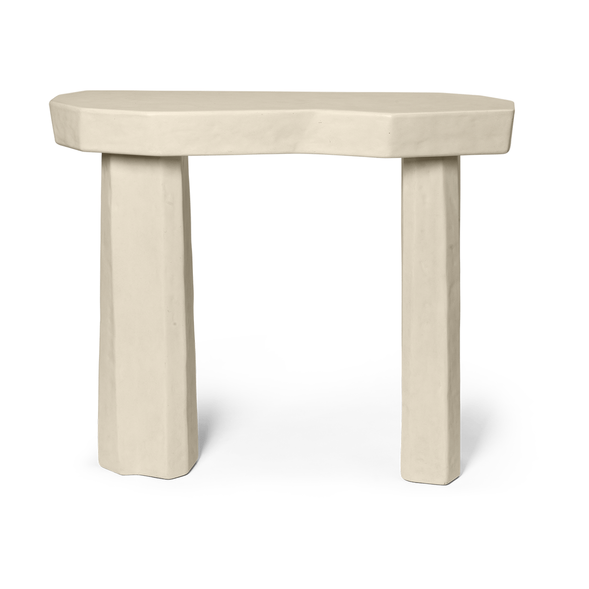 ferm LIVING Staffa console table 33,4x100,8x85 cm Ivory