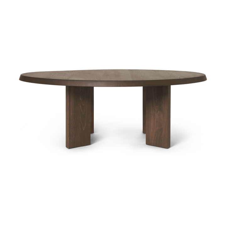 Tarn coffee table 107,6x108,1 cm - Dark stained beech - ferm LIVING