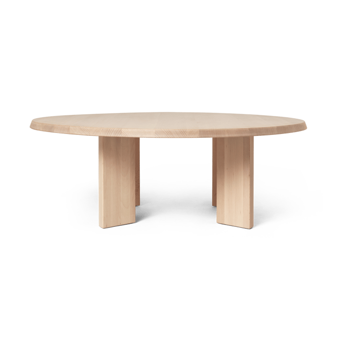 Tarn coffee table 107,6x108,1 cm - White oiled beech - ferm LIVING