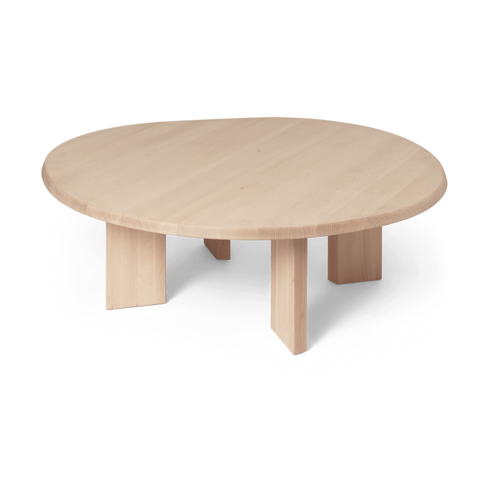 Tarn coffee table 107,6x108,1 cm - White oiled beech - ferm LIVING