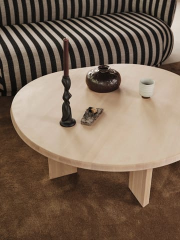 Tarn coffee table 107,6x108,1 cm - White oiled beech - ferm LIVING