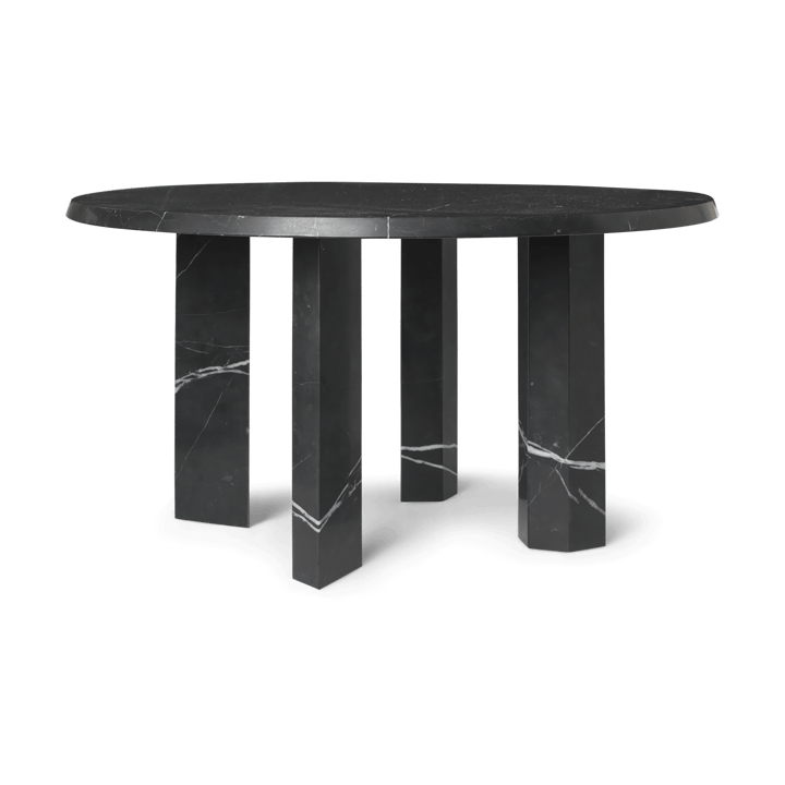 Taula coffee table Ø67x35 cm - Black - ferm LIVING