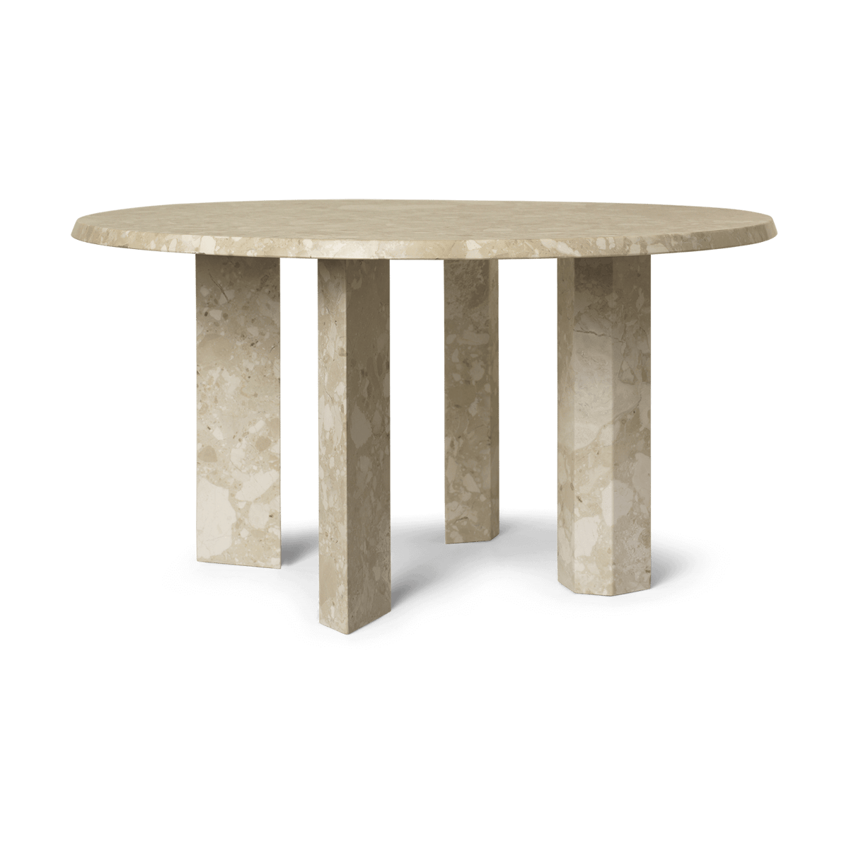 ferm LIVING Taula coffee table Ø67x35 cm Sand