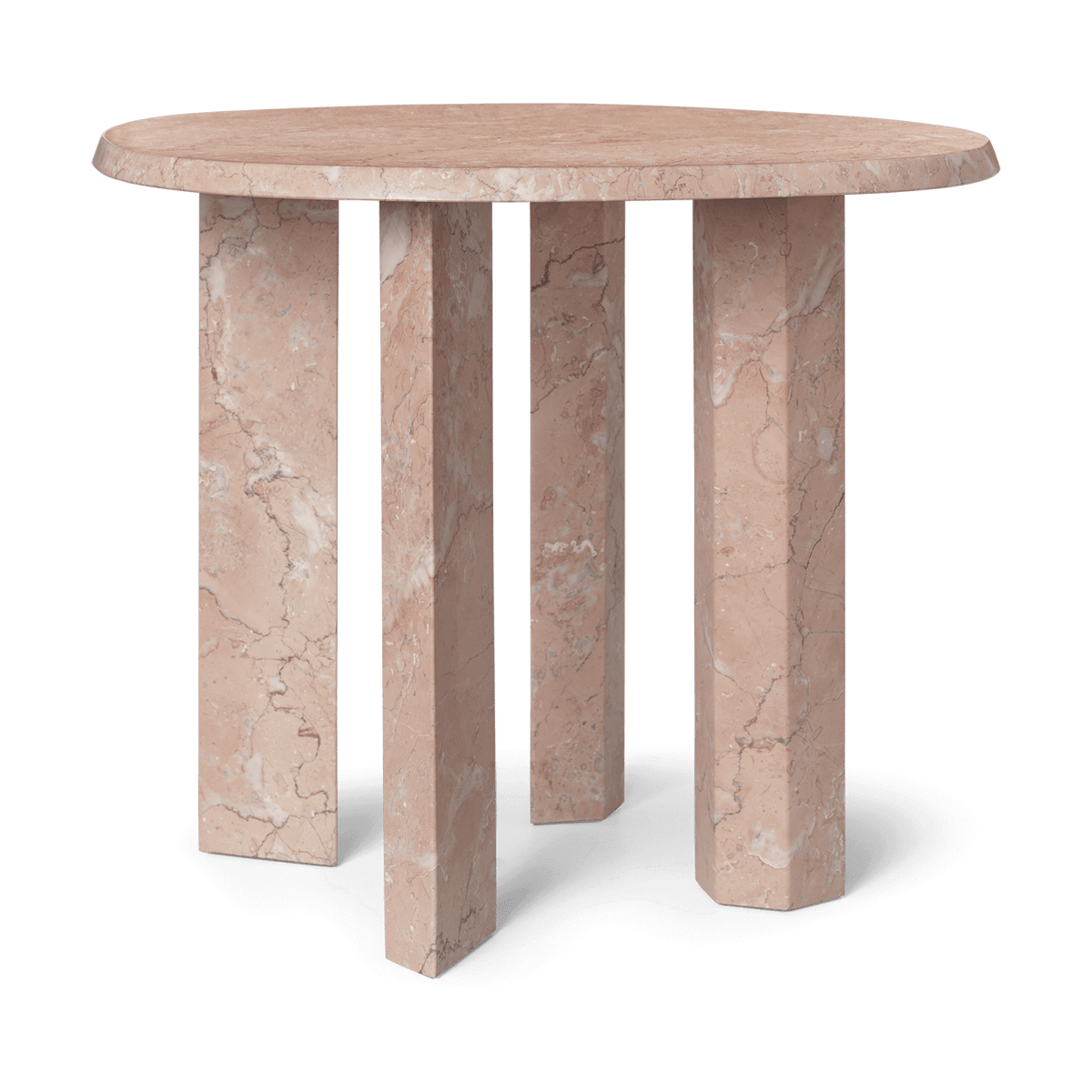 ferm LIVING Taula side table Ø54,4x45 cm Rose