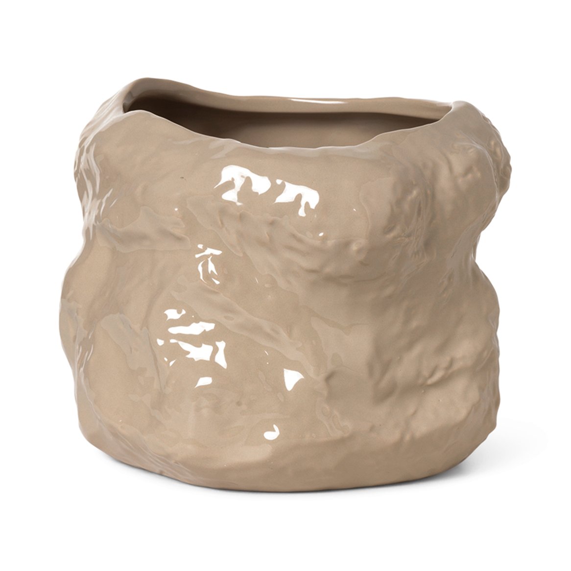 ferm LIVING Tuck flower pot Ø29 cm cashmere