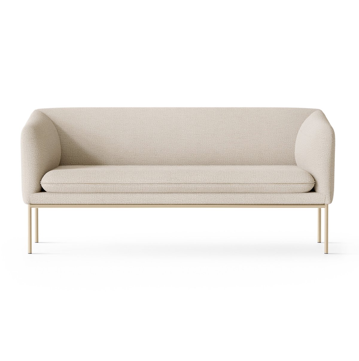 ferm LIVING Turn 2-seat sofa Cashmere bouclé off white