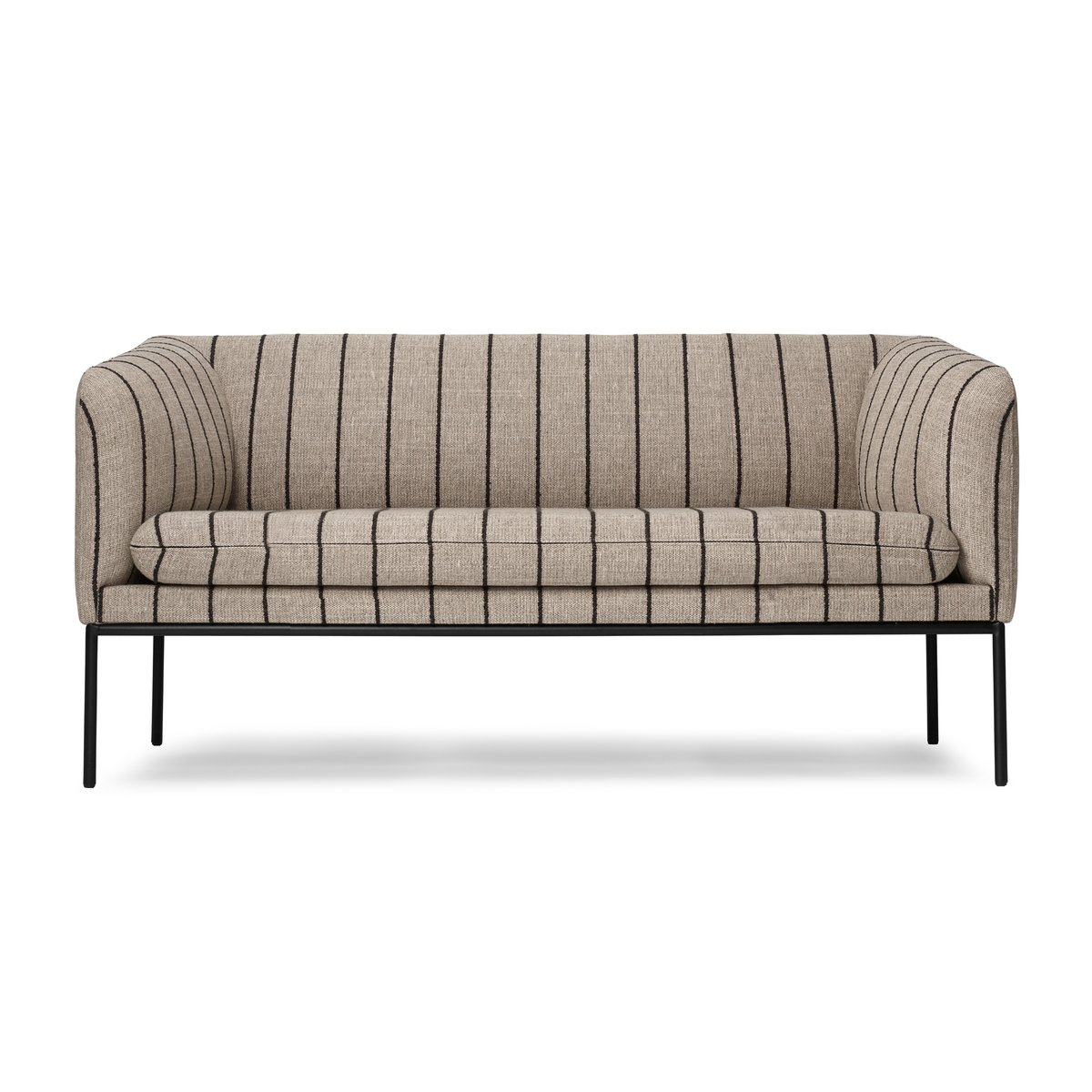 ferm LIVING Turn 2-seat sofa Pasadena (striped)