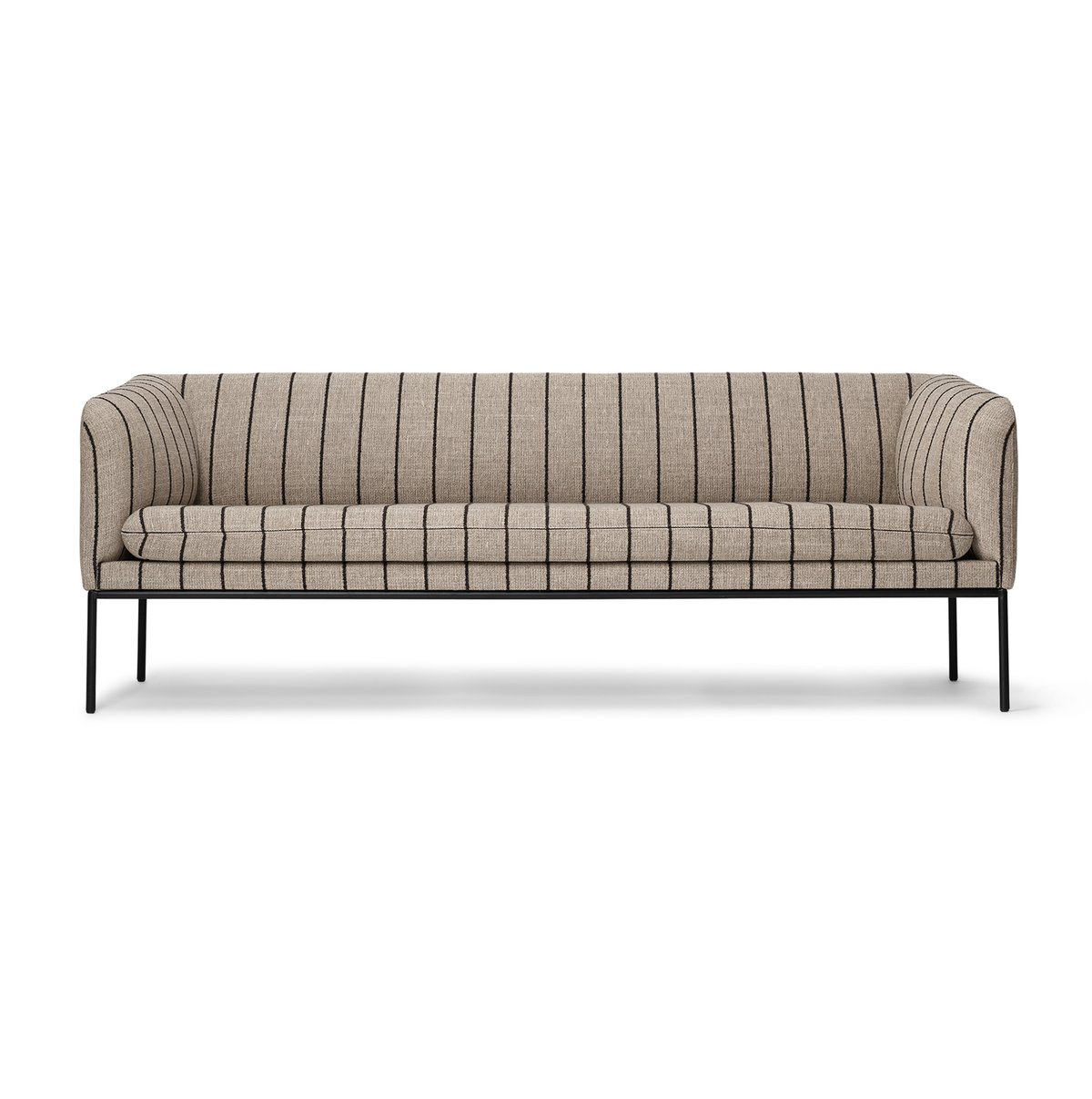 ferm LIVING Turn 3-seat sofa Pasadena (striped)