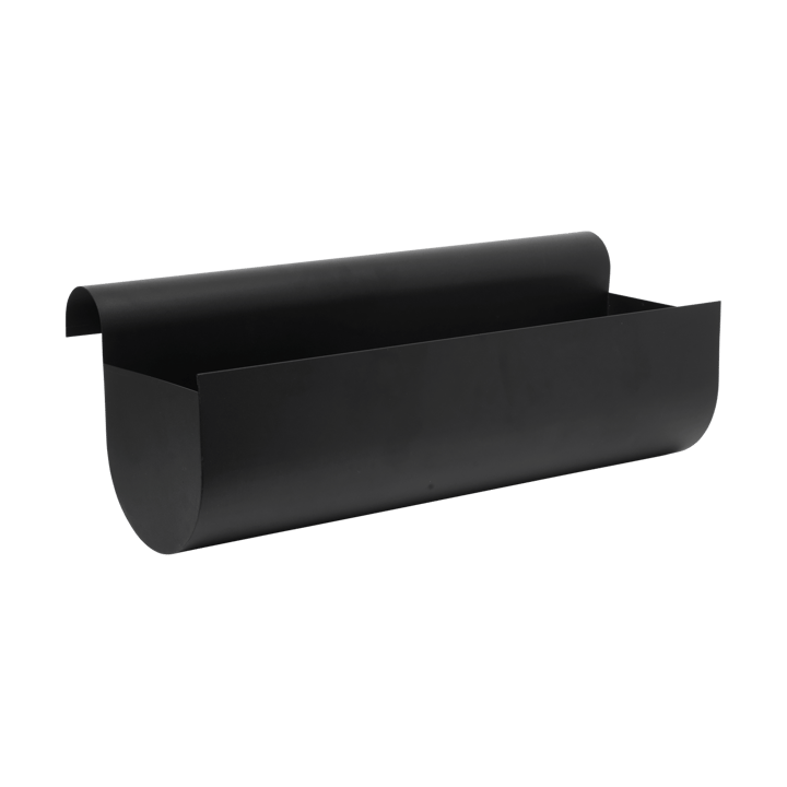 Uma balcony box large 60 cm, Black Ferm Living