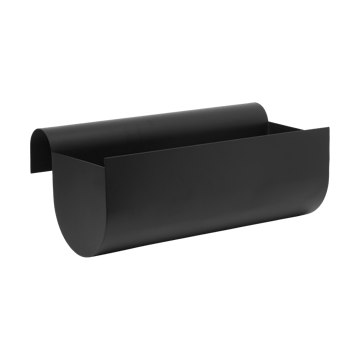 Uma balcony box medium 45 cm - Black - Ferm Living